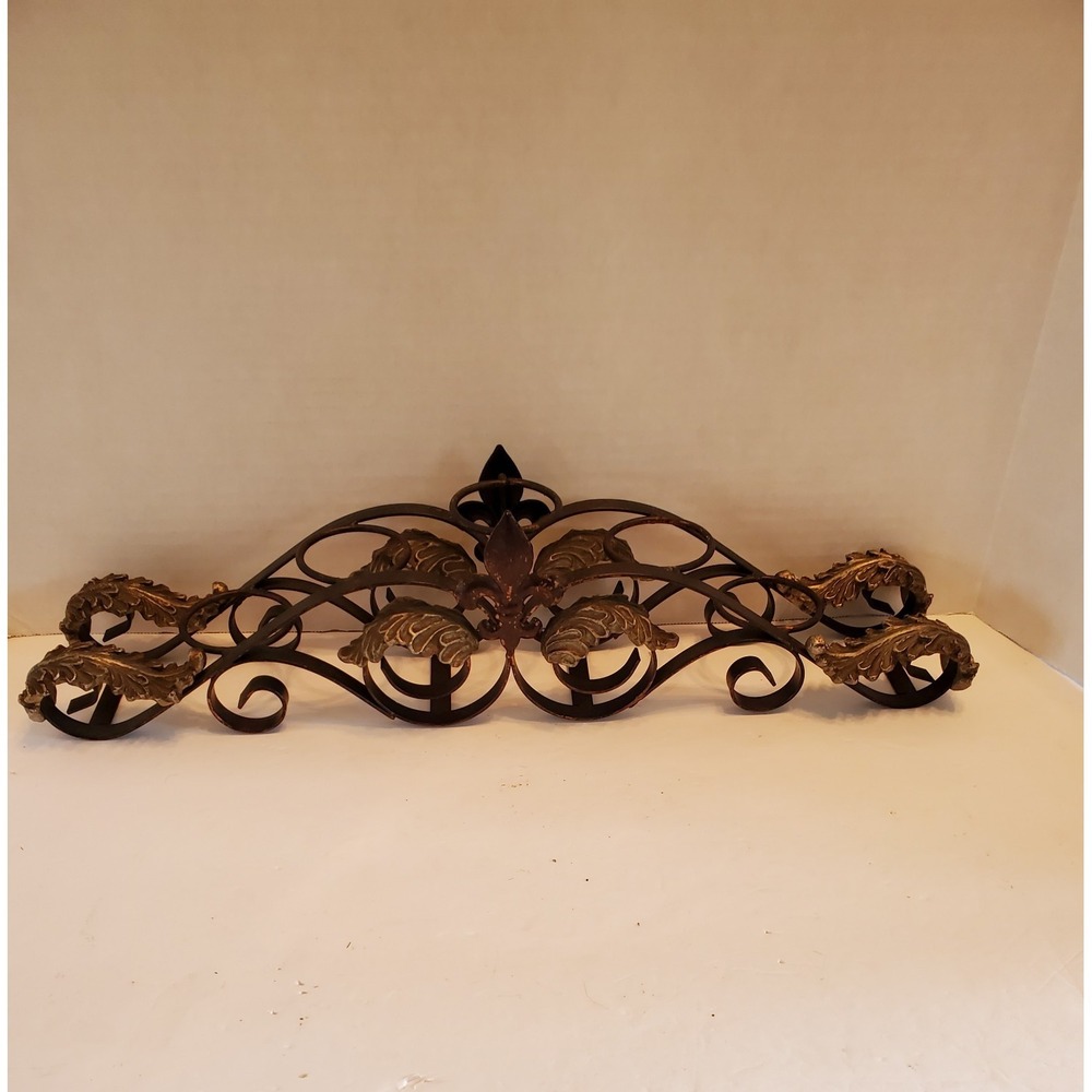 Cast Bronze/Brass Art Deco 5 Candle‎ Holder